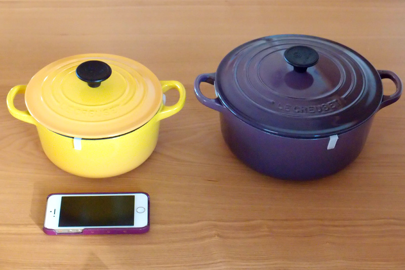 2台目のル・クルーゼ（LE CREUSET）と鍋敷き／ココット・ロンド